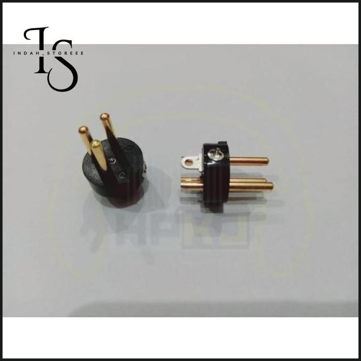 KONEKTOR MIC WARNA EMAS PLUS BAUT indah_storeee