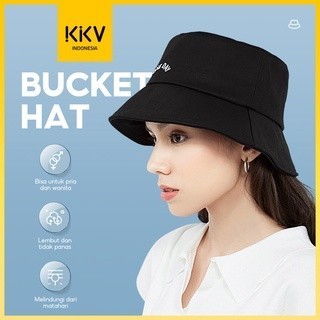 Kkv Ohgo One Day Fisherman'S Cap Topi Bucket Hat Rimba Pria Wanita