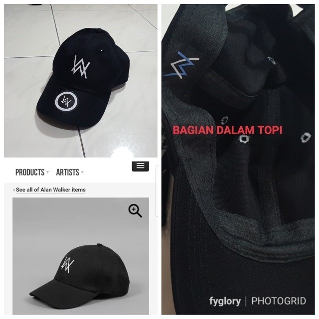 Topi Baseball Alan Walker