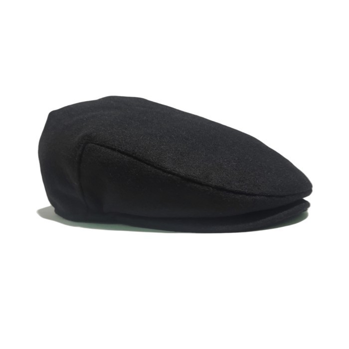 Topi Classic / Ivy Cap Wool Black The Original Thejam. #Localpride