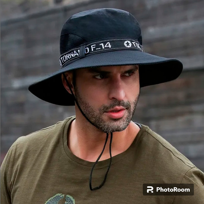 Topi Rimba Topi Gunung Topi Lebar Pinggir Pria Wanita Topi Import