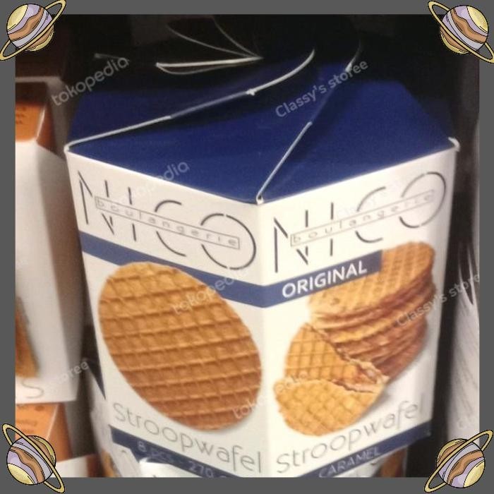 

[CLS] NICO BOULANGERIE ORIGINAL STROOP WAFEL CARAMEL 270 GR/BISKUIT/WAFER