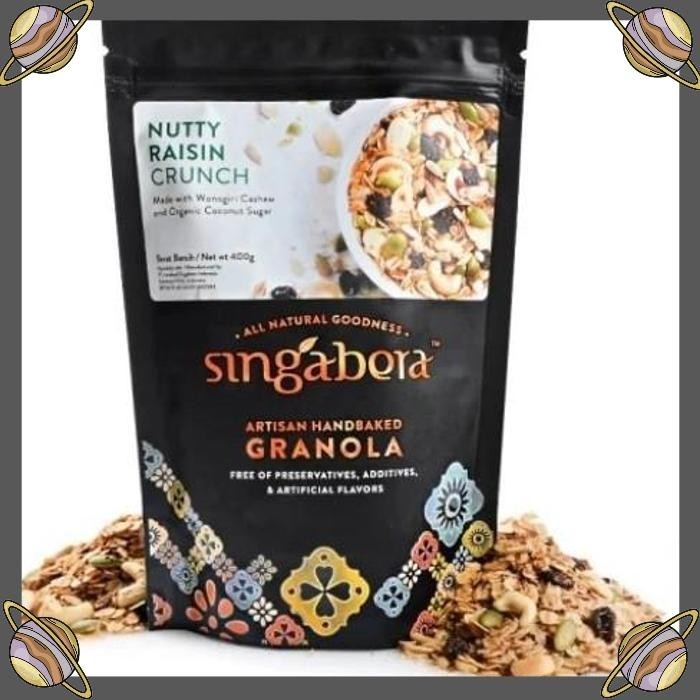 

[CLS] SINGABERA GRANOLA NUTTY RAISIN CRUNCH 400 GR/GRANOLA
