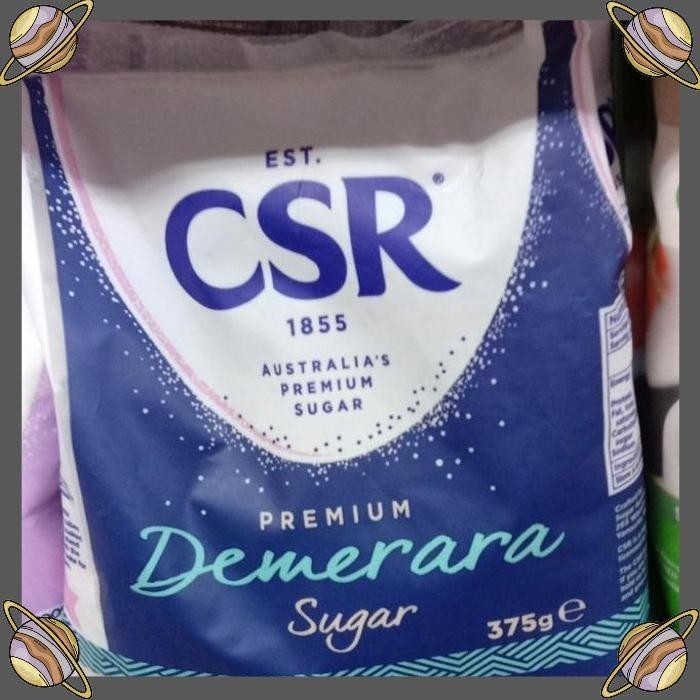 

[CLS] GULA AREN DEMERARA/CSR PREMIUM DEMERARA SUGAR 375 GR