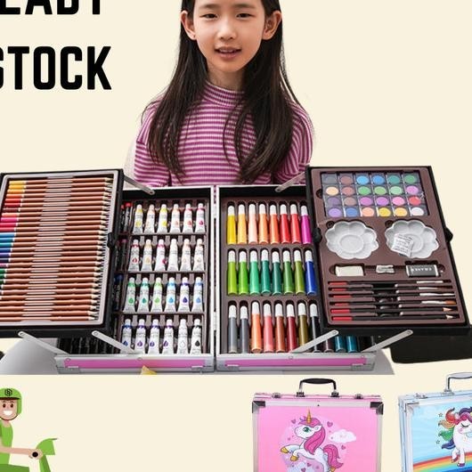 

Crayon Set 145 Pcs El Koper Jinjing | Set Lukis Anak 145 Pcs