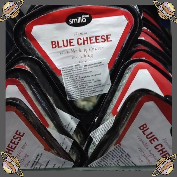 

[CLS] KEJU BIRU SMILLA BLUE CHEESE 100 GR