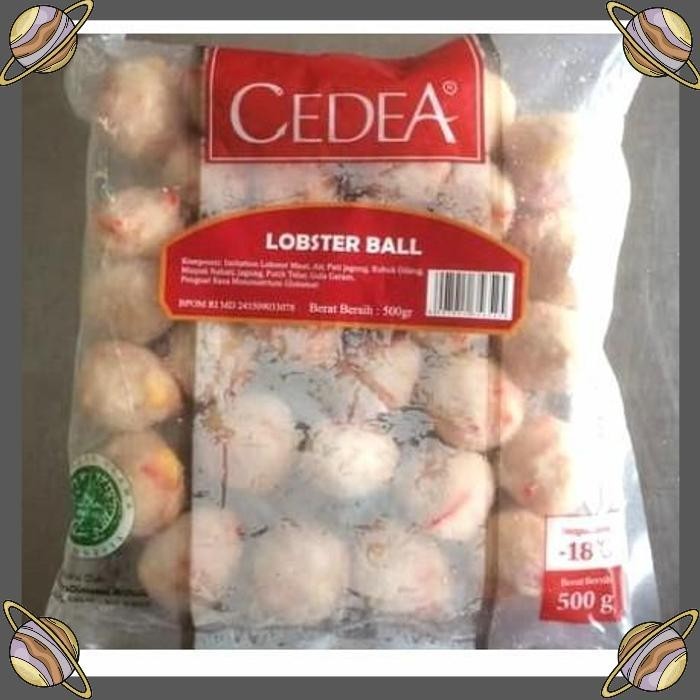 

[CLS] CEDEA LOBSTER BALL 500 GR/FROZEN FOOD