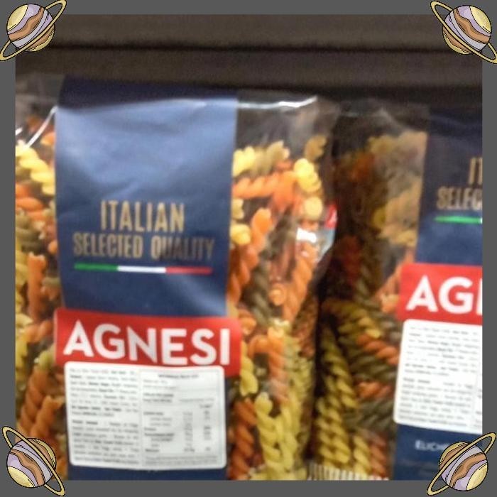 

[CLS] AGNESI FUSILLI TRICOLOR 500 GR/PASTA FUSILLI