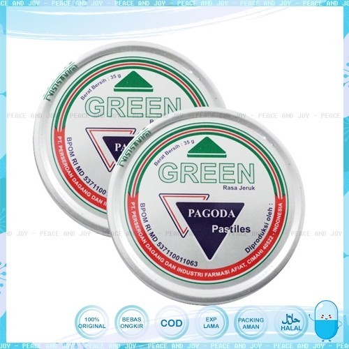 

PERMEN PAGODA GREEN 35 GR RASA JERUK DIJAMIN ORIGINAL