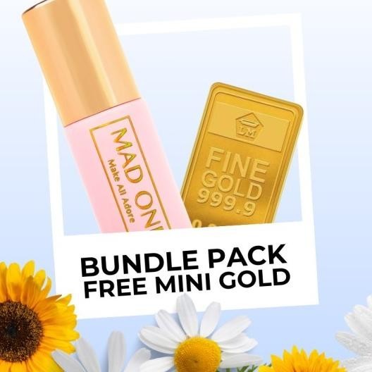 [ Free Ni Gold ] Mad One Lip Serum | Aplikator Roll On Pertama