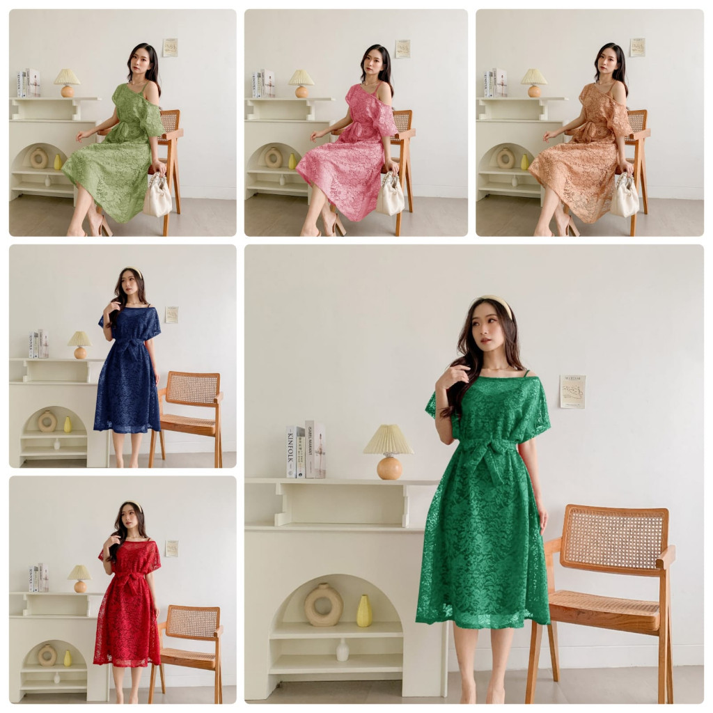 Dress Modern Drees Perempuan Pndek Bj Ke Greja Prempuan Mini Dreas Ke Gereja Remaja Cewe Mewah Elega