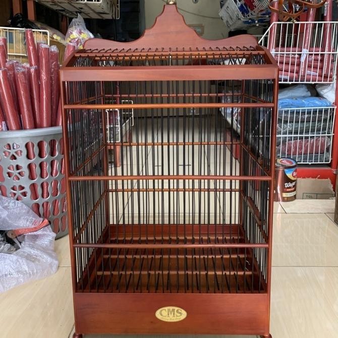 SANGKAR KANDANG KOTAK CMS COKLAT NO 3