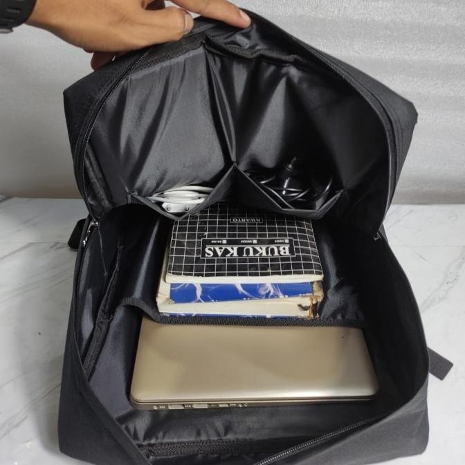 Tas Ransel Oxford Pria Tas Laptop Punggung Backpack  Wanita