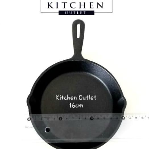 Cast Iron Fry Pan Ni Round Cast Iron Skillet Egg Pan 16Cm