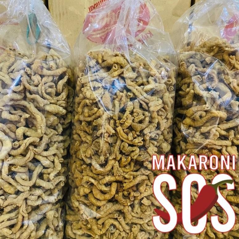 

er-87 1 KG Kripsus Usus Crispy Keripik usus Original Rempah Gurih Renyah kemasan 1kg Terlaris
