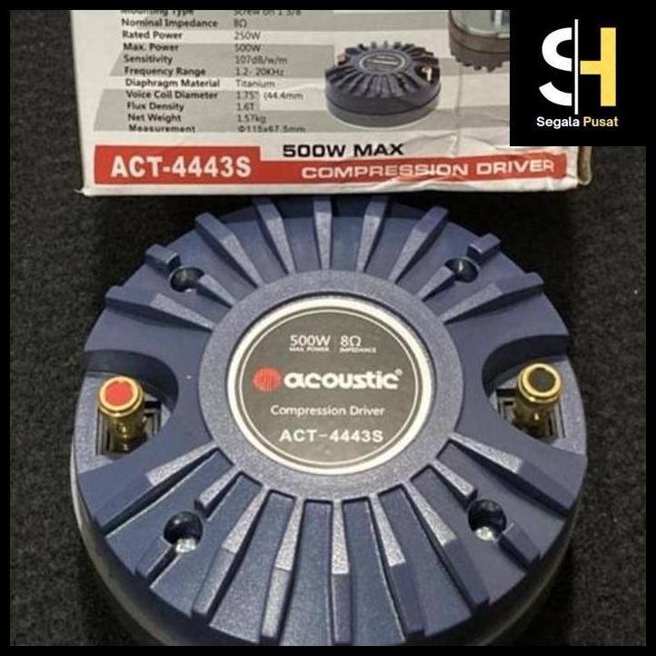 [ACOUSTIC - D443S] DRIVER TWEETER ACOUSTIC PA44 500 WATT segalapusat_1