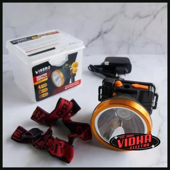 Senter Kepala 45WATT VISERO (WARNA PUTIH) vidha_77