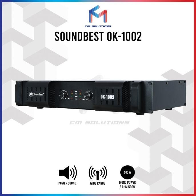 Power Amplifier Soundbest Ok 1002 Ok1002 Original
