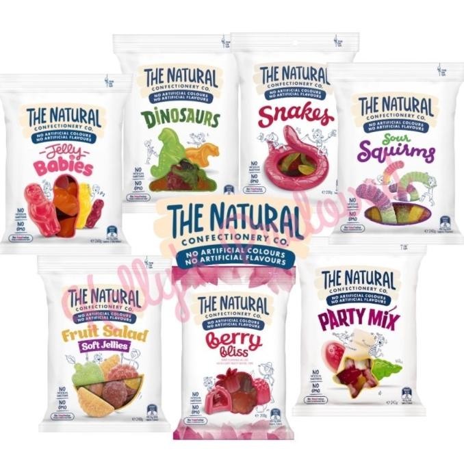 

THE NATURAL CONFECTIONERY CO. | JELLY CANDY GUMMY PRODUCT OF AUSTRALIA