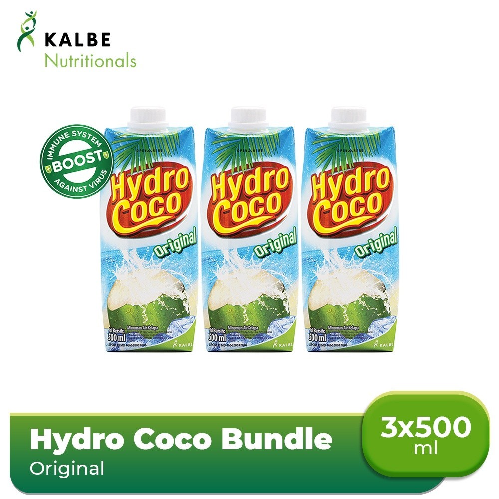 

Hydro Coco Kemasan 500ml - Isi 3