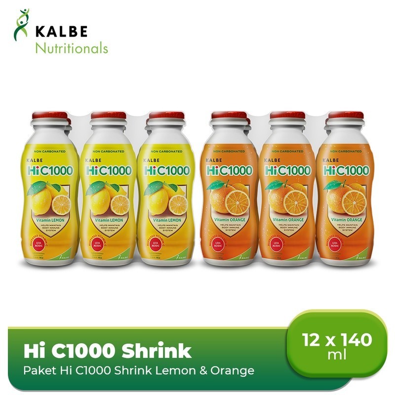 Paket Hi C1000 Lemon + Orange Shrink