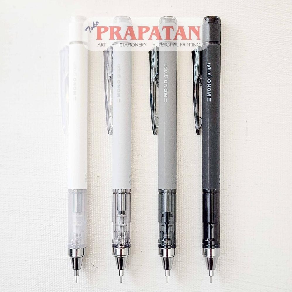 

SALE Tombow Mono Graph GRAYSCALE Mechanical Pencil | Pensil Mekanik fx-76