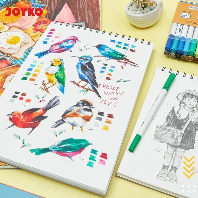 

Promo Buku Sketsa Gambar Sketch Book Joyko Skbk-725 Garansi