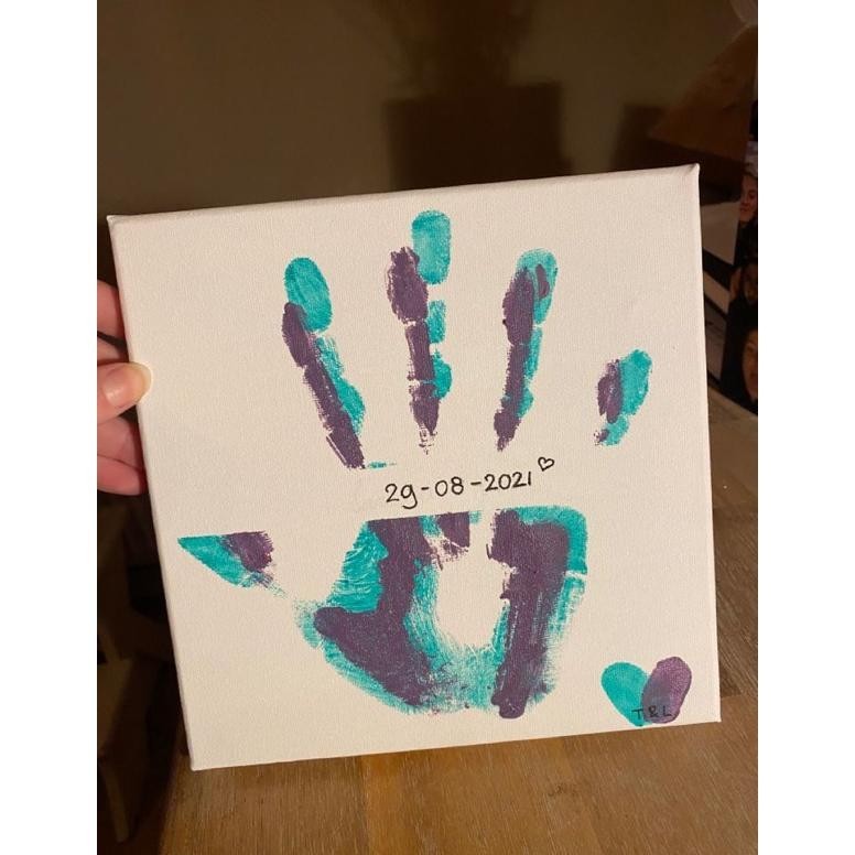 

Big Sale (Freebox)Diy Hand Painting Kit | Set Kanvas Couple | Kanvas Cap Tangan Couple Murah