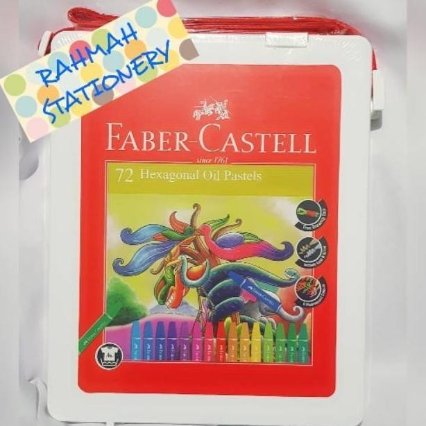 

Big Sale Crayon 72 Warna Faber Castell / Hexagonal Oil Pastel 72 Faber Castell Hig Quality