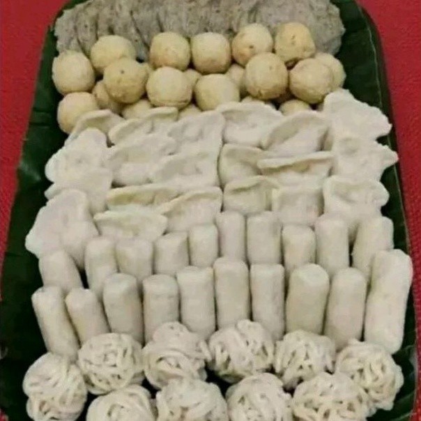 

100 PCX PEMPEK CAMPUR FREE CUKO KENTAL KHAS PALEMBANG ASLI PALEMBANG