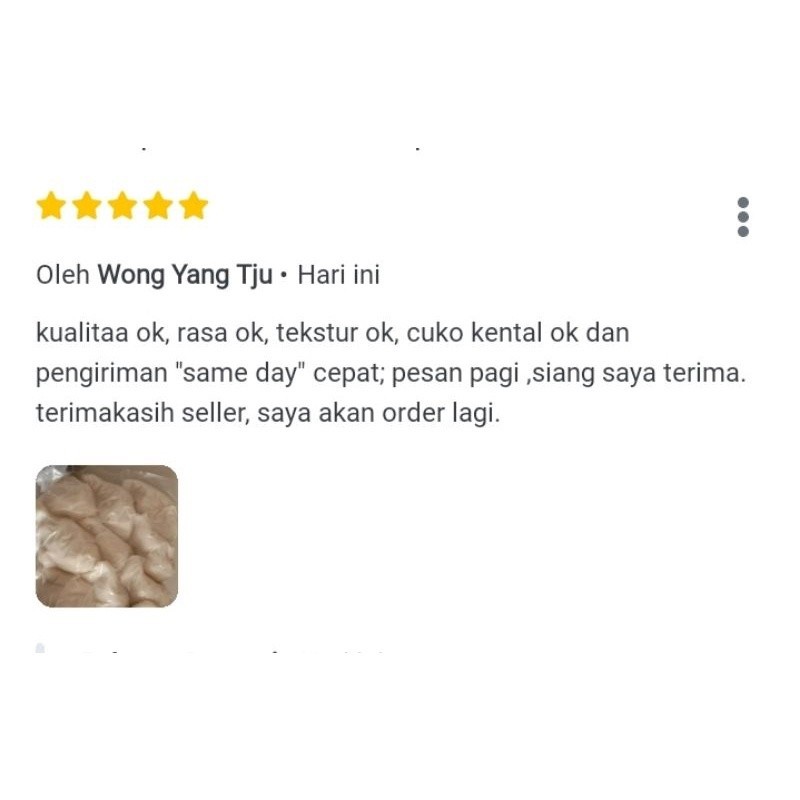 

PEMPEK PALEMBANG 08 / PEMPEK LENJERAN BESAR + CUKO ASLI PALEMBANG
