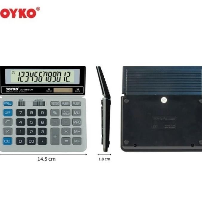 

KALKULATOR CHECK & CORRECT JOYKO CC-868CH - Calculator Desktop 868 CH