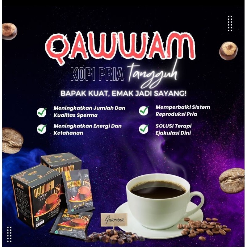 

PROMO beli 2 box gratis 1 sachet Qawwam kopi