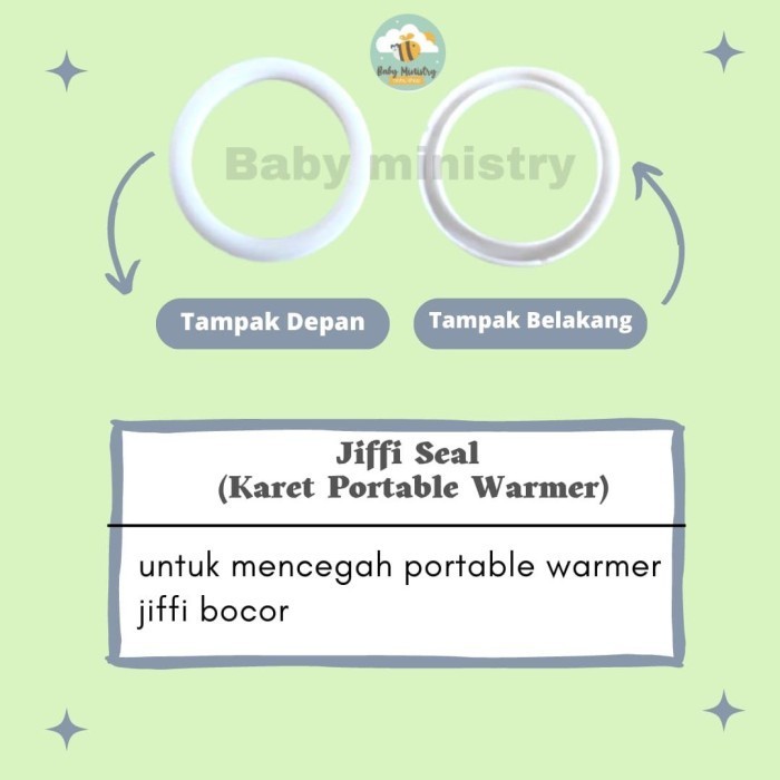 Terbaru Jiffi Seal ( Karet Portable Warmer ) Karet Warmer Jiffi Promo Terlaris