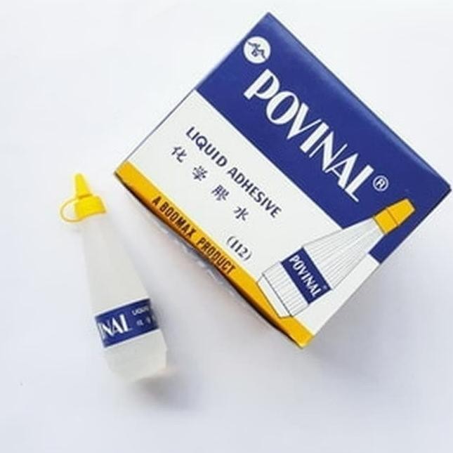

Lem Povinal 112 / Lem kertas 75ml per lusin