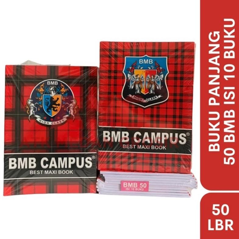 

fth-56 BUKU TULIS CAMPUS BMB 50 LEMBAR - ISI 10 BUKU / PACK Sale