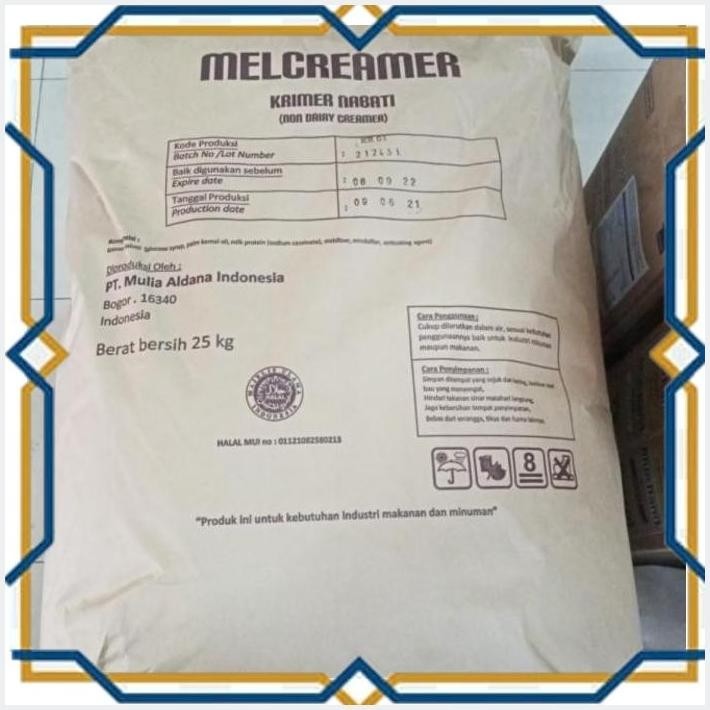 

[IKK] KRIMER BUBUK - CREAMER POWDER 1KG FAT 26% NON DAIRY HALAL REPACK - 1KG