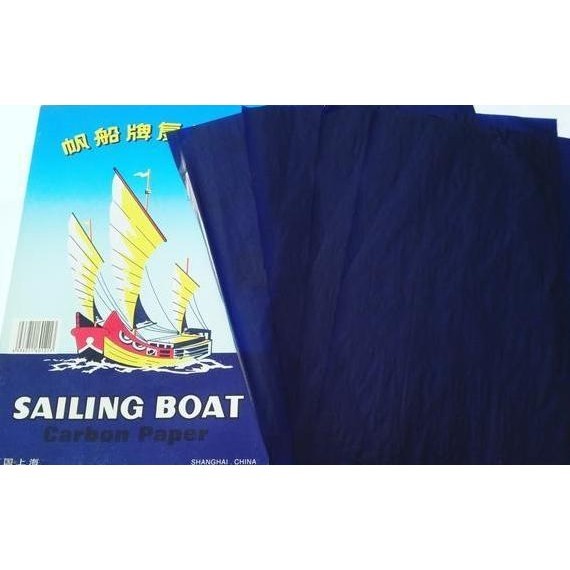 

Kertas Karbon Sailing Boat - Carbon Paper - Biru 1 Sisi / Single