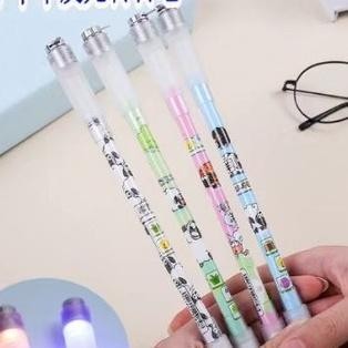 

er-23 Pulpen Putar Led Anti Stress Balance Rotary Led Spinning Pen Led Karakter Bolpen Led karakter Hemat
