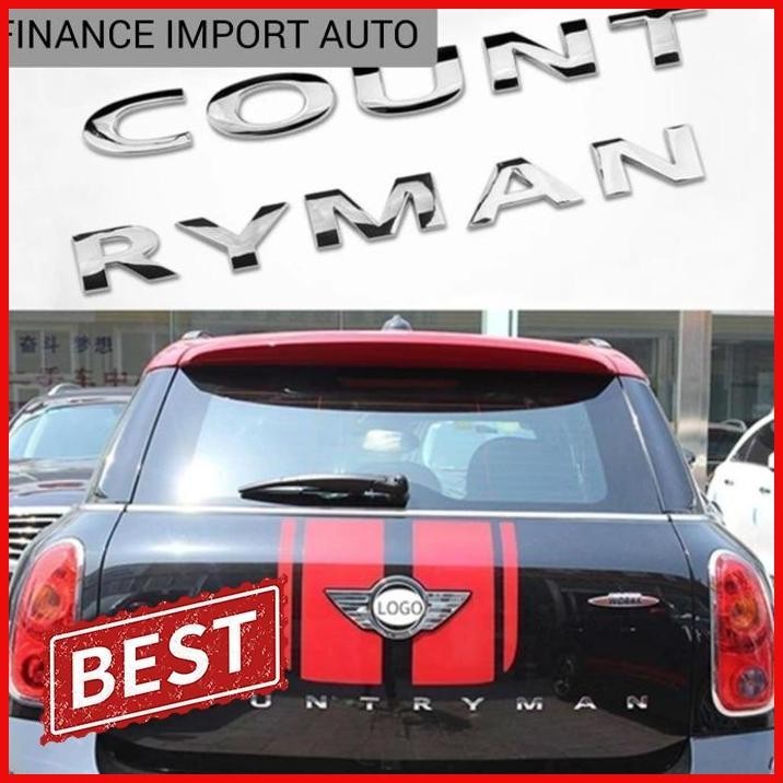 [FNC] EMBLEM TULISAN MINI COOPER COUNTRYMAN EMBLEM BAGASI MINI COOPER F60