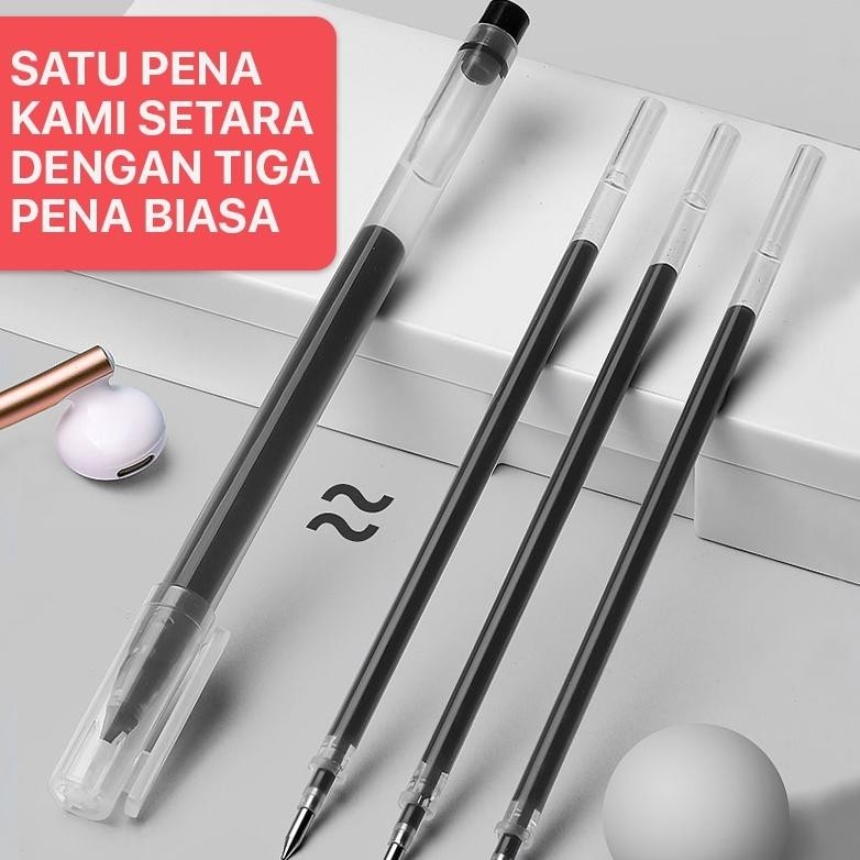 

gf-5 [READY] Aimilo Gel Pen Pulpen Gel 3 Warna 0.5mm 1 PCS Termurah