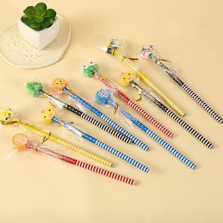 

AZQ-16 OSM JKT S5691 Pensil Penghapus / Pensil Karakter + Penghapus Pensil Lucu / Pensi Ada Penghapus Karakter Unik Lucu / Pensil Fancy Souvernir Terlaris