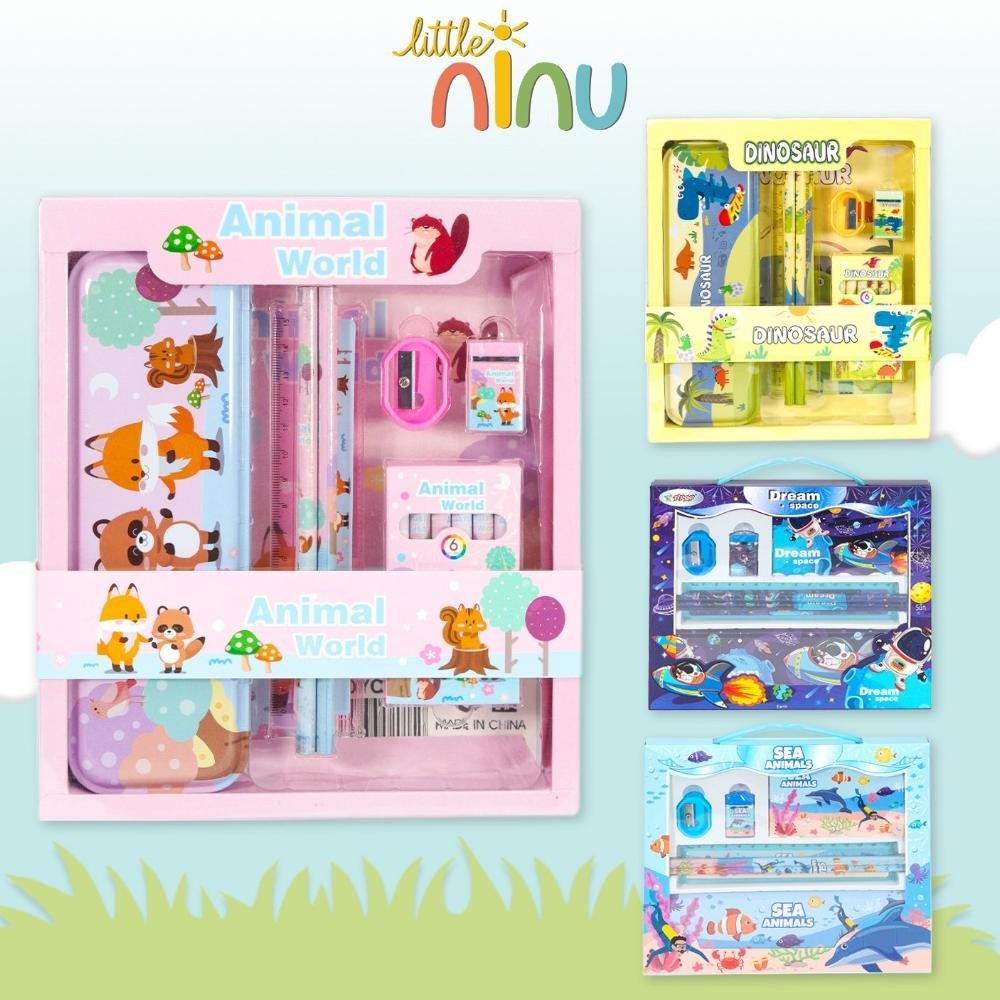 

Ur37 LITTLE NINU Set Alat Tulis Stationary Pensil Perlengkapan Sekolah Sale