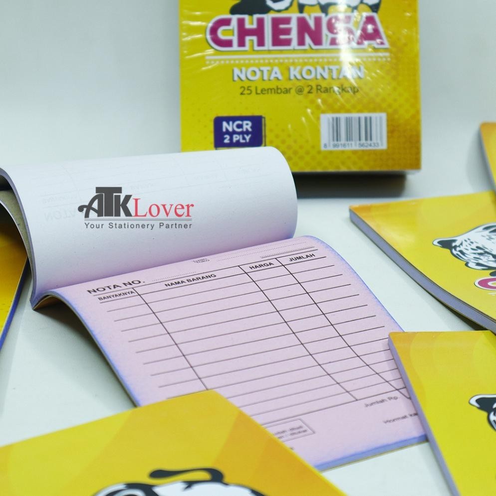 

Un04 (5 Piece) Buku Nota Kontan Kecil 2 Ply NCR / nota kontan 2 rangkap kecil Berkualitas