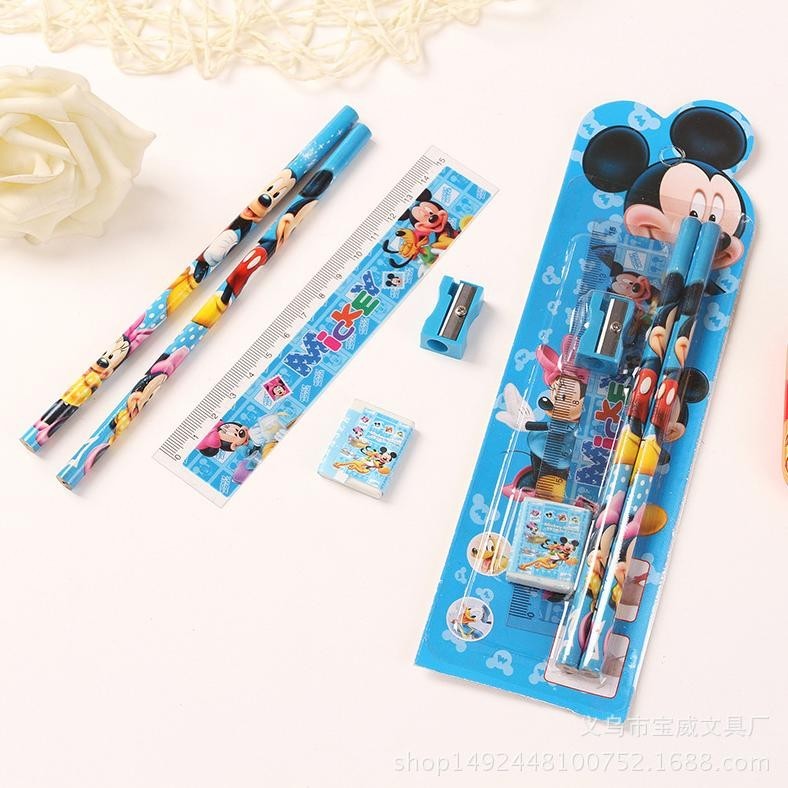 

dg-78 ALAT TULIS SEKOLAH 5 in 1 KARAKTER LUCU / MINI STATIONERY STY01 Termurah