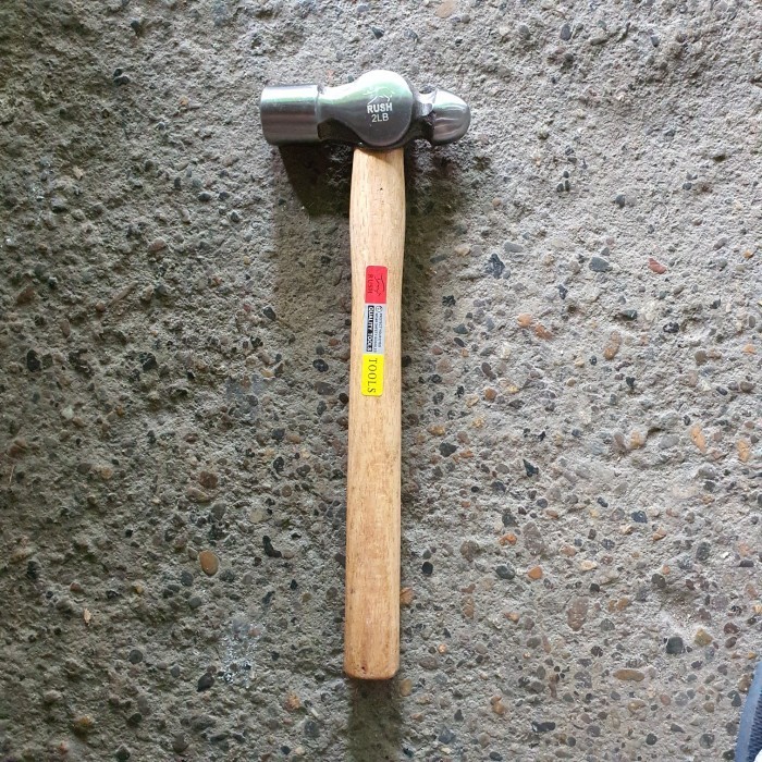 Pukul Konde / Palu Bola 2 LBS / Ball Pein Hammer 1kg Rush