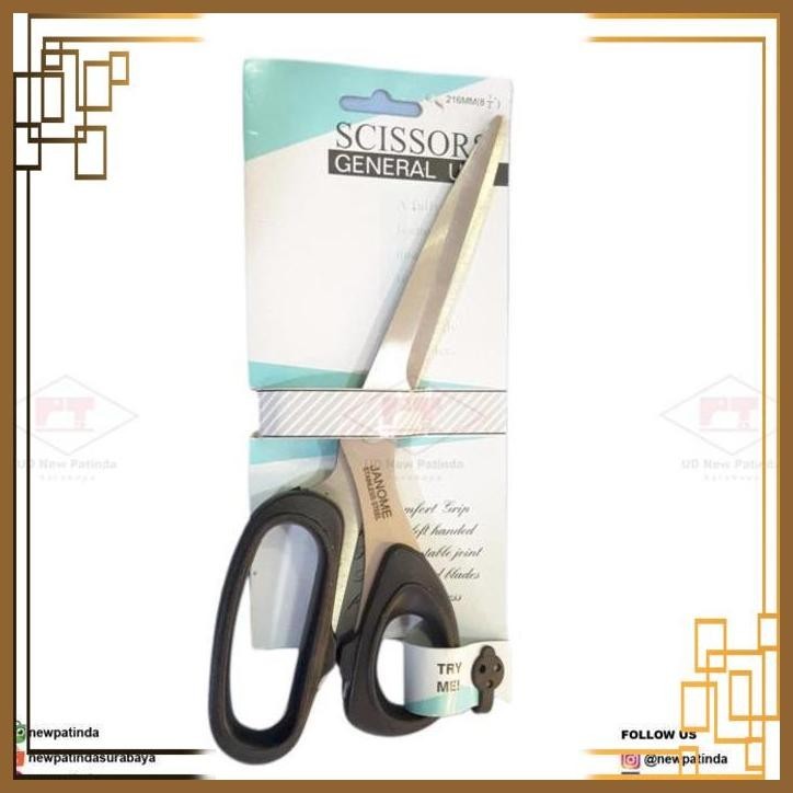 

[NPT] Gunting Janome Stainless Steel Gunting Kain Serbaguna 8,5 Inch