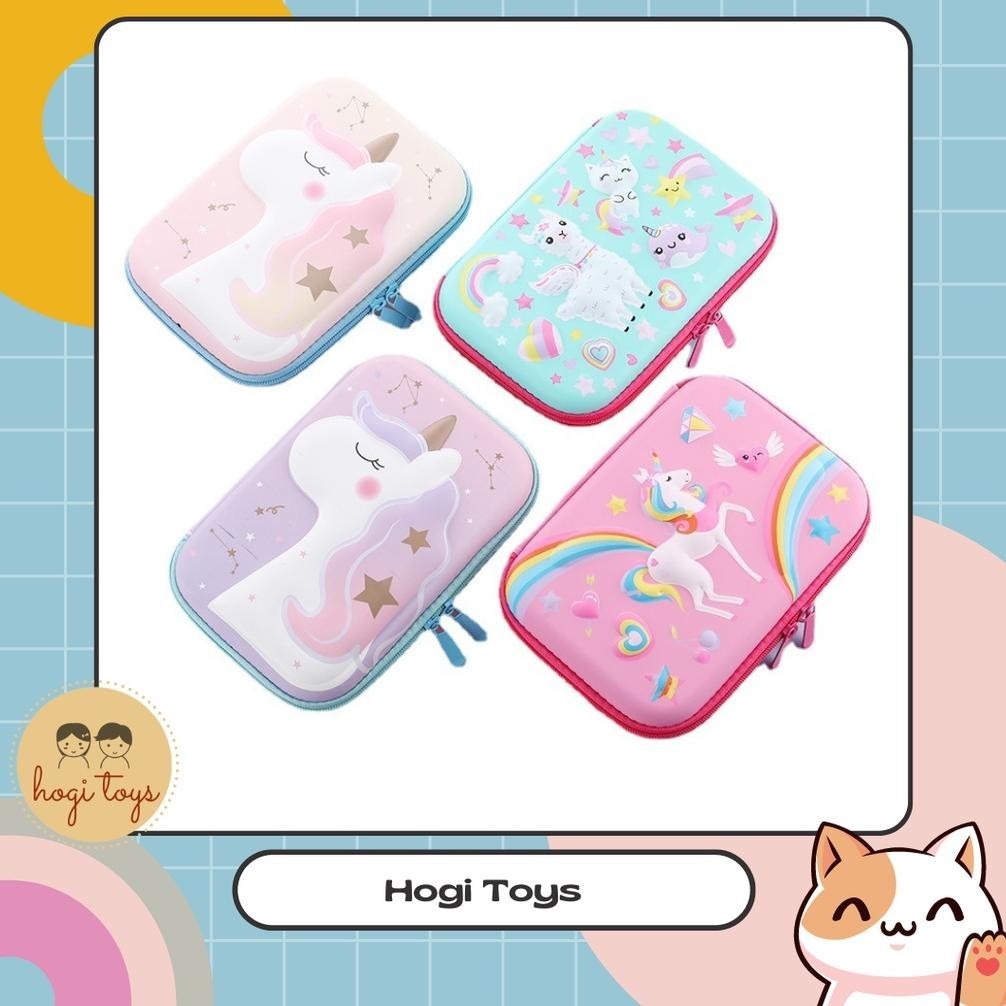 

TERLARIS Kotak Tempat Pensil Anak 3D Timbul Impor Hardcase Besar uk-68