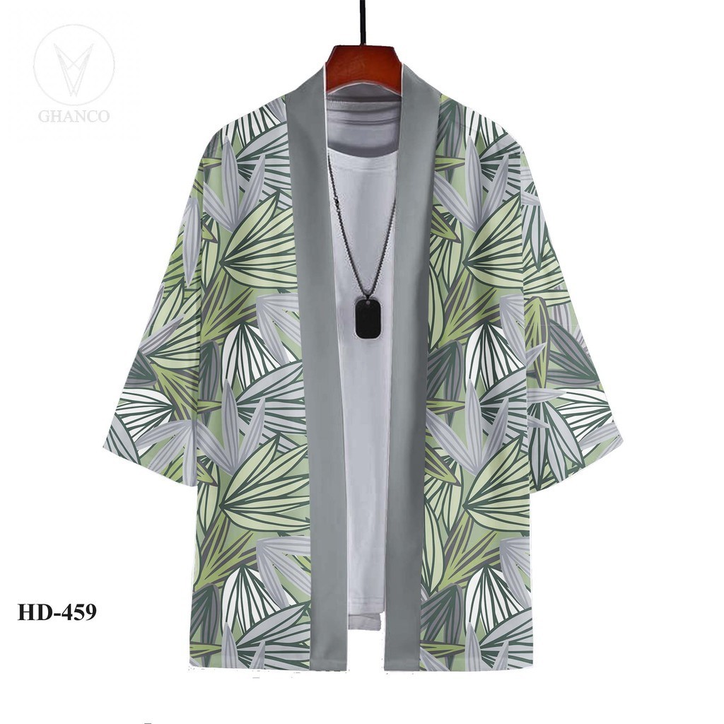 kimono Outer wanita pria outer blazer motif korean dan jepang