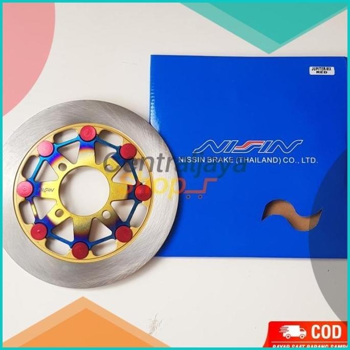 Disk Piringan Cakram Depan Twotone NISSIN Buta 220mm YAMAHA Jupiter MX